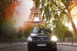 Thumbnail: Modern Mercedes V-Class dashboard features for Paris transportation services