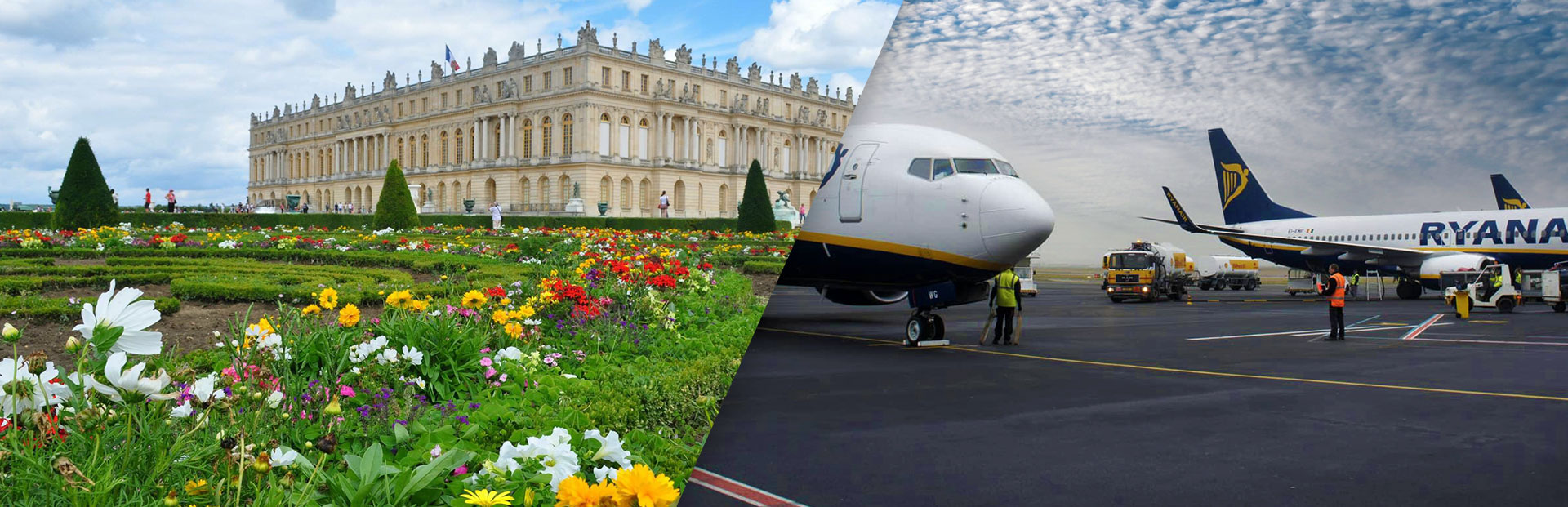 From Chateau De Versailles Airports