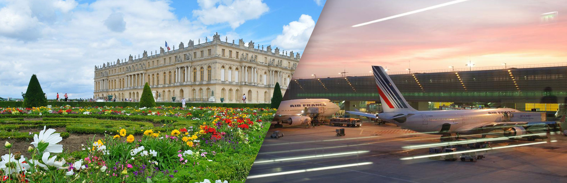 Versailles to CDG Airport Transfers