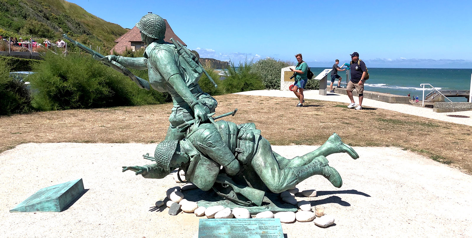 Allied forces memorial in Normandy - CDG Airport to Normandy Transfer service with experienced tour guides