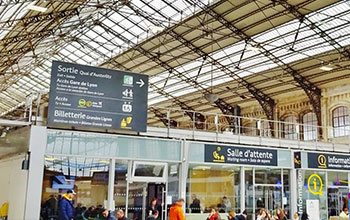 Estación de tren de Gare d'Austerlitz